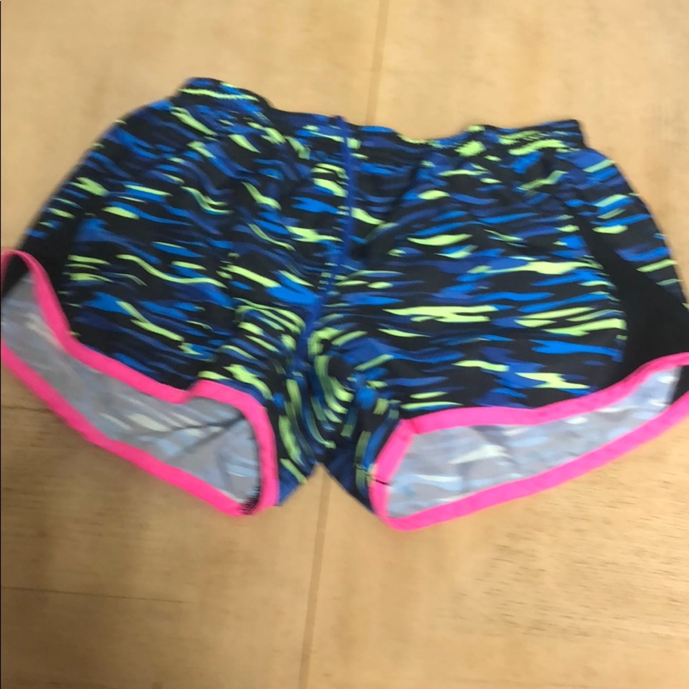Blue Green and Pink Nike Shorts